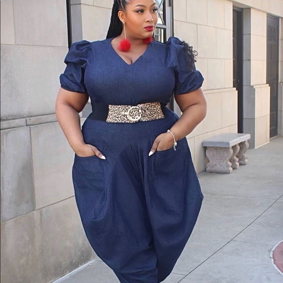 She’s Comfy Denim Jumpsuit - Picture 3 of 3